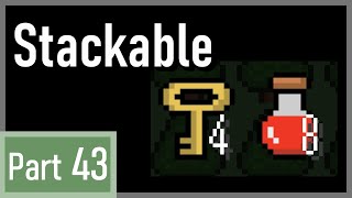 Stackable Items - How to Make a 2D Game in Java #43