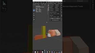 Blender Object Alignment, Spacing, and Normal Snapping Made Easy with AlignPro  #blender #addon