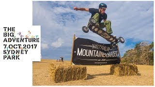 Mountainboarding at Sydney's Big Adventure