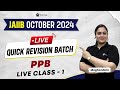 JAIIB October 2024 Quick Revision Batch | JAIIB PPB Online Classes | JAIIB Exam Preparation | EduTap