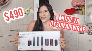 MI NUEVA DYSON AIRWRAP complete long !!! 🥰 EL PLAYSTATION DE LAS GIRLS!!💖 #dyson #dysonairwrap