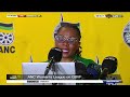 ANC NEC briefing on GBVF