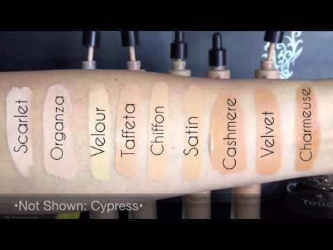 Mineral Touch Foundation Color Chart