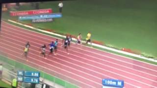 Justin Gatlin beats Usain Bolt in Rome