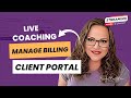 How To Manage Client Billing Easily In High-Level Client Portal | Bridget Bartlett