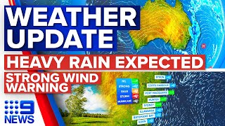 Australian Weather Forecast: Rain and Temperature Outlook - May 15 | 9 News Australia