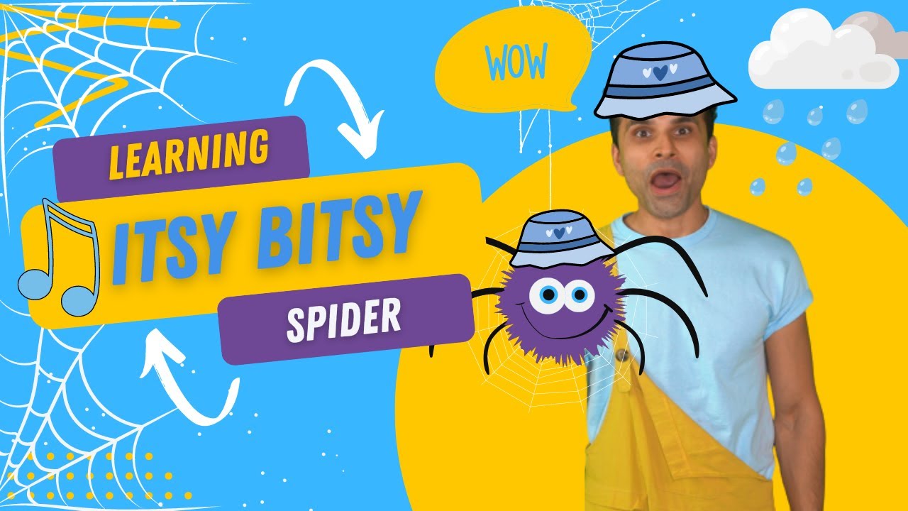 ITSY BITSY SPIDER - Song For Children Nursery Rhymes & Kids Songs ...