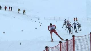 AWG2016 Guld til bjarne hansen i 750 m langrendssprint