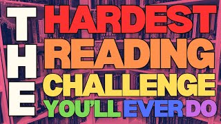 Announcing The Hardest Reading Challenge You've Ever Done