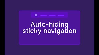 Auto-hiding Sticky Navigation With Framer Motion In 10 Minutes