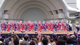 原宿表参道スーパーよさこい2016_ほにや_二日目代々木公園ステージ_Honiya in the Super Yosakoi