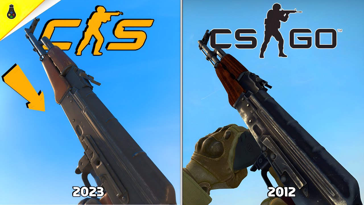 CS 2 Vs CSGO - Details And Physics Comparison - YouTube