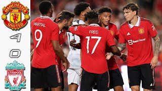 Manchester United - Liverpool • Friendly match • Highlights
