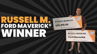 PCH Winner: Russell M. of NV Won a Ford Maverick® or $39,810!