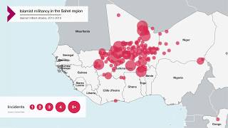 The expanding militant threat in the Sahel