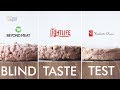 Blind Taste Test & Review: Plant-Based Burger Edition Beyond Meat vs Light-Life vs Presidents Choice