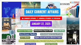 GKToday Current Affairs 🎯 22 January, 2025