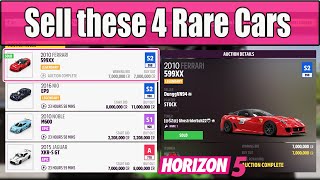 You Need Sell these 4 Rare Cars Right Now in Auction House Forza Horizon 5 Series 20