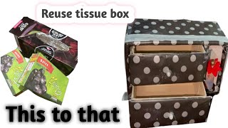 How to make drawer from Cardboard | DIY crafts | Cardboard BOX Ideas 😱😍 - DIY RECYCLE CARDBOARDS