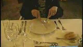 Dinner Etiquette \u0026 Proper Table Manners : Proper Etiquette for Using a Knife American Style