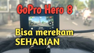 WOW❗GoPro Hero 8 Black bisa pakai POWERBANK ❓|| POV Drive Mobilio