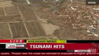 東北地方太平洋沖地震・津波被害（M9.0 quake, tsunamis hit Japan）