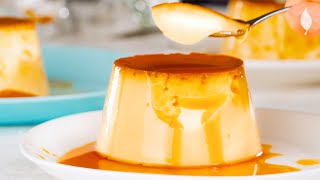 How to make a Caramel Custard Pudding (Recipe)