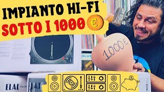 HI-FI Setup UNDER €1000💰 Elac Debut B6.2 | Yamaha R-N303D | Audio-Technica AT-LP120X