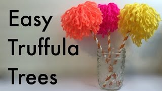 Dr. Seuss Crafts: Make Easy Truffula Trees from The Lorax