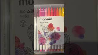 Unboxing my marker#subscribe #markers #monami #cute #slay #coloring #colorful