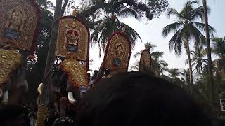 Kalidasan mass entry in kappiyoor chirakkal pooram 2018