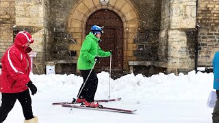 ⛷ Esquío el pueblo de Panticosa | Urban Skiing