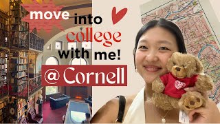 college move in vlog | Cornell University (+ dorm tour)