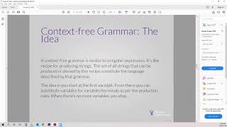 8: Context-Free Grammars