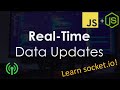 Real-Time Data Updates using Socket.io | JavaScript and Node.js Tutorial