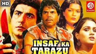 Insaf ka tarazu|इंसाफ का तराजु|Full Hindi Movie|Raj Babbar| Dharmendra|Bollywood Action Hindi Movie