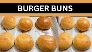 Perfect BURGER BUNS // How To Make Soft Burger Buns