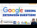 GOOGLE Coding Interview Question - Logger Rate Limiter | LeetCode
