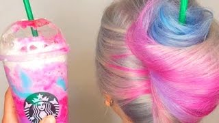 Einhornliebhaberinnen aufgepasst ! Jetzt bringt Starbucks den Unicorn Frappuccino