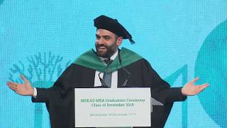 MBA Graduation December 2019 - Ali Ghaddar MBA'19D, Valedictorian