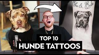 Die BESTEN HUNDE TATTOO Künstler!!! | TOP 10