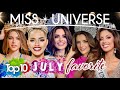 TOP 10 MISS UNIVERSE 2024 FAVORITE (SECOND LEADERBOARD JULY EDITION)