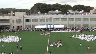 2017年度中学体育祭　棒倒し決勝戦