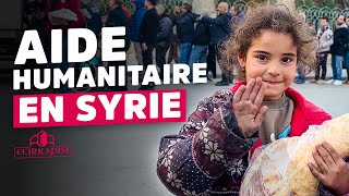 Aide Humanitaire en Syrie : Distribution de repas chauds et de pain