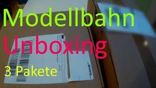 Modellbahn - Großes Unboxing - Online Bestellung