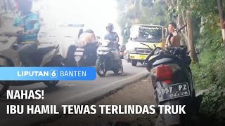 Motor Korban Bersenggolan Dengan Kendaraan | Liputan 6 Banten