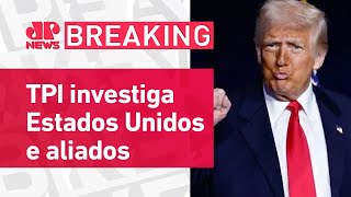 Trump impõe sanções ao Tribunal Penal Internacional | BREAKING NEWS