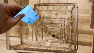 Dropping a Samsung Galaxy Note 10 Down Spiral Staircase 300 Feet - Will it Survi