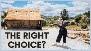 We're SHOCKED at the DIFFERENCE on our 5 Acre Homestead! Portugal Renovation Tim