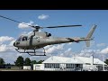 htm helicopter travel munich start airbus as350 b2 h125 oe xac baden airpark